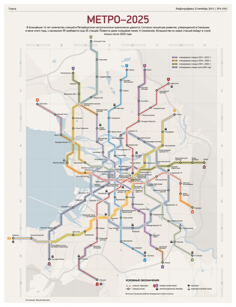 метро москвы до 2025 года схема