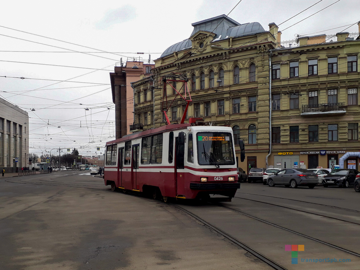 Трамвай 20 0426 СПб: фото