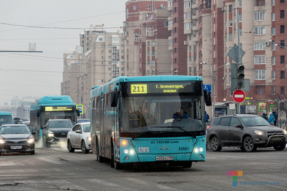 Автобус 211 33551 СПб: фото