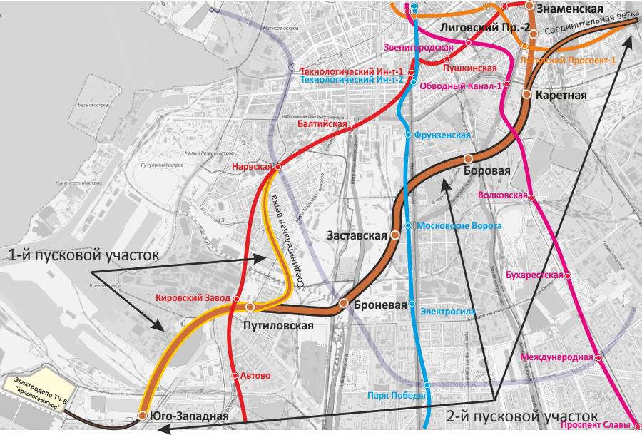 Парк победы станция метро санкт петербург карта