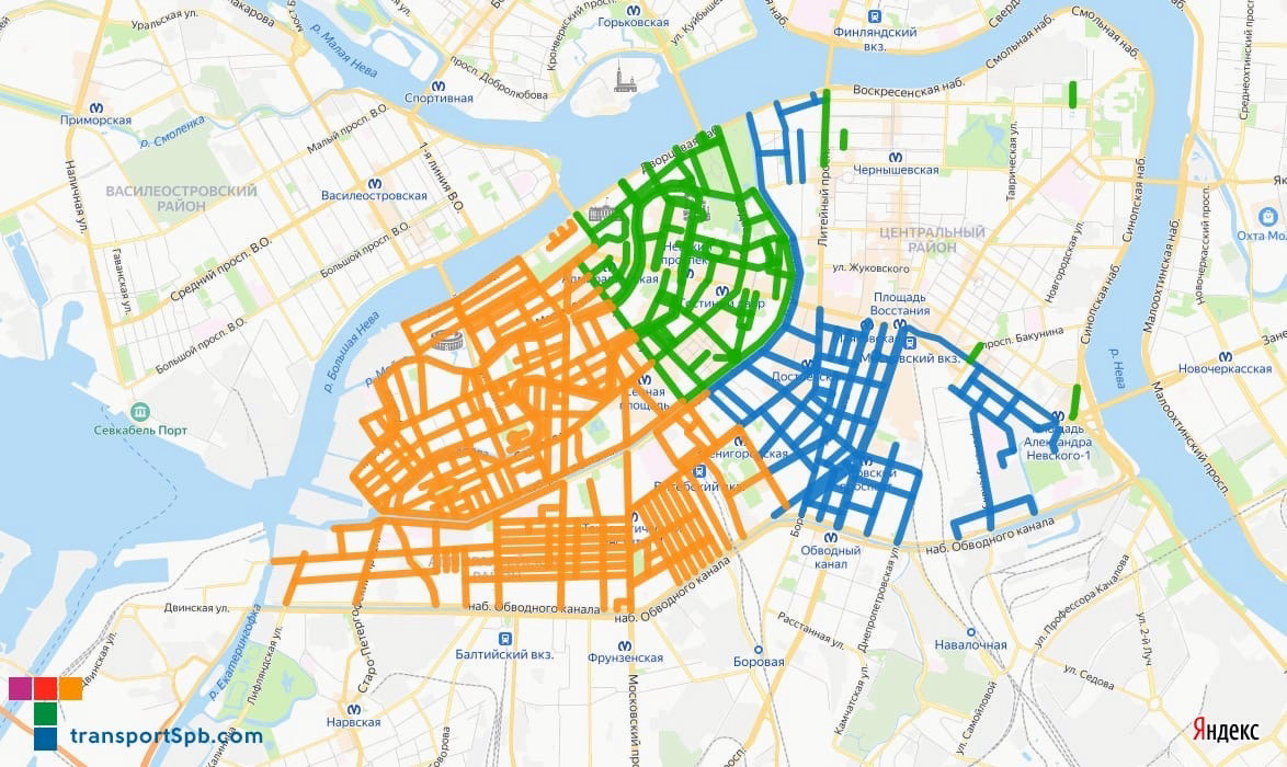 Схема платных парковок в санкт петербурге на карте